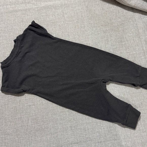 Cat & Jack Baby Girls' My First Rodeo Romper Gray Size 0-3 Months - Picture 4 of 4